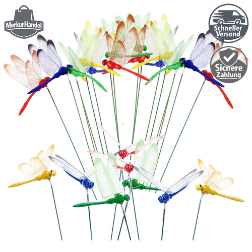 Deko libellen gartenstecker - 3d-deko-libellen,