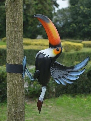 Tukan vogel metall - vogel, zum
