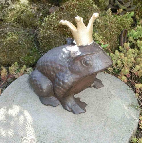 Froschkönig frosch gusseisen - froschkönig,