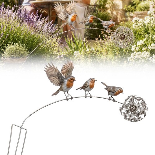 Rotkehlchen-Gedenk-Gartensteck