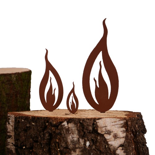 Gartenstecker flammen - gartenstecker,
