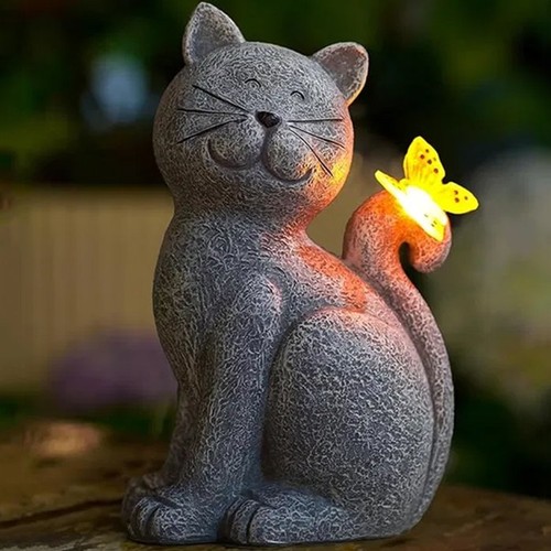 Schöne katze statue - katze,