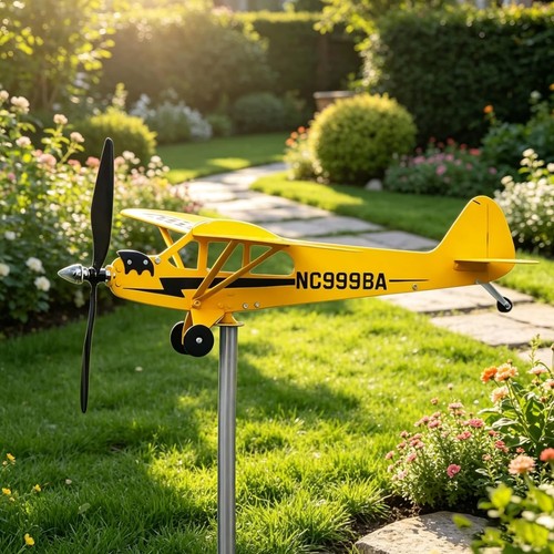 Windspiel metall flugzeug - windspiel,