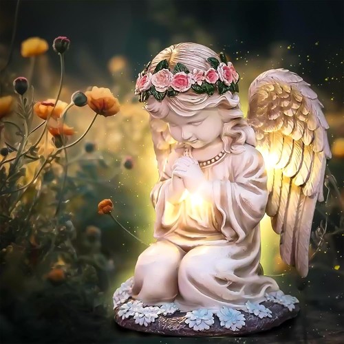 Solar engel gartenstatuen - solar,