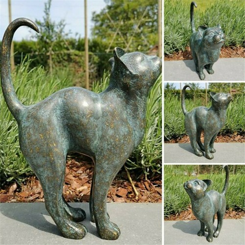 Schöne katze statue - katze,