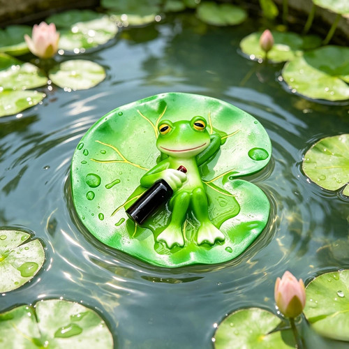 Schwimmende frosche garten - schwimmende,