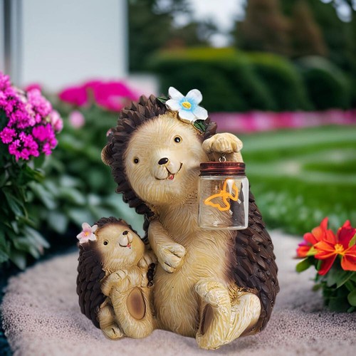 Dekofigur gartenfigur igel - gartenfigur,