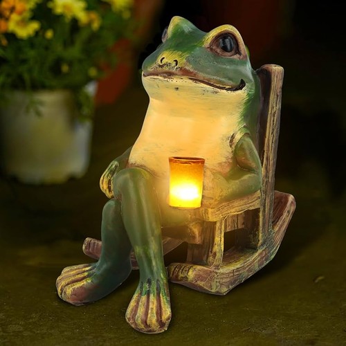 Solar frosch hausgarten - solar,