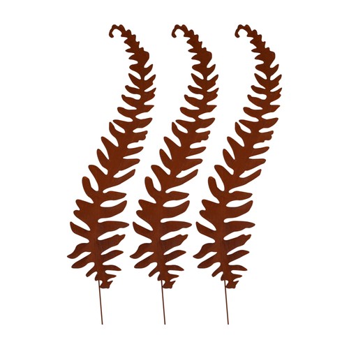 Unus gartenstecker farn - farn, 3er