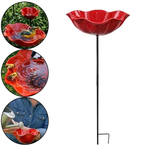 Vogeltränke blumenform garten - blumenform,