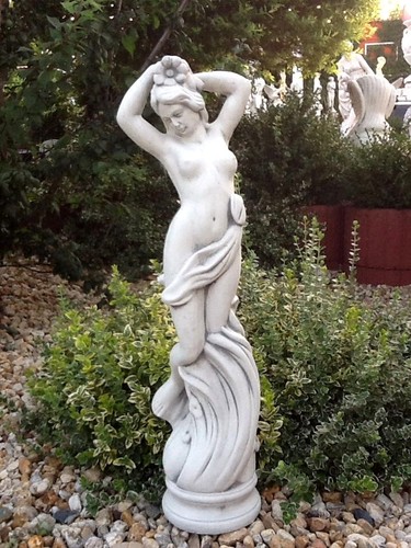 Statue steinfigur jungfrau - steinfigur,,